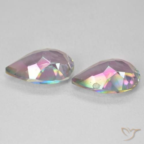 Shop natural 5.73ct マルチカラー ミスティッククォーツ gems, 洋梨の形, from ブラジル at GemSelect. In stock, global shipping!