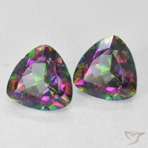 Shop natural 1.48ct マルチカラー ミスティッククォーツ gems, トリリオン, from ブラジル at GemSelect. In stock, global shipping!