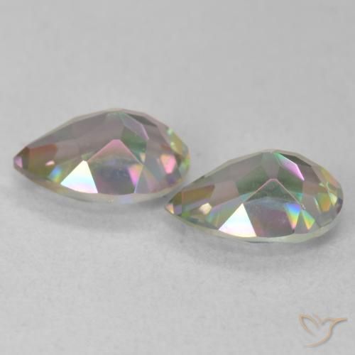 Shop natural 2.08ct マルチカラー ミスティッククォーツ gems, 洋梨の形, from ブラジル at GemSelect. In stock, global shipping!
