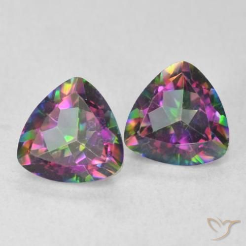 Shop natural 1.49ct マルチカラー ミスティッククォーツ gems, トリリオン, from ブラジル at GemSelect. In stock, global shipping!