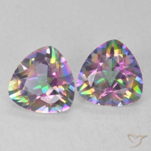 Shop natural 1.35ct マルチカラー ミスティッククォーツ gems, トリリオン, from ブラジル at GemSelect. In stock, global shipping!