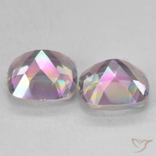 Shop natural 2.81ct マルチカラー ミスティッククォーツ gems, クッション, from ブラジル at GemSelect. In stock, global shipping!