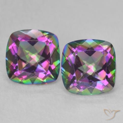 自然派の商品を探す 2.79ct マルチカラー ミスティッククォーツ 宝石, クッションカット, ブラジル からGemSelectで. 在庫あり、世界各国へ発送!