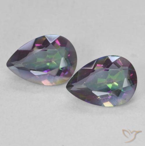 Shop natural 1.26ct マルチカラー ミスティッククォーツ gems, 洋梨の形, from ブラジル at GemSelect. In stock, global shipping!
