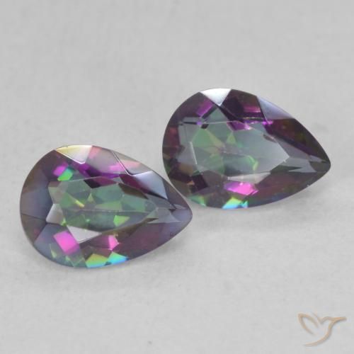 Shop natural 1.26ct マルチカラー ミスティッククォーツ gems, 洋梨の形, from ブラジル at GemSelect. In stock, global shipping!