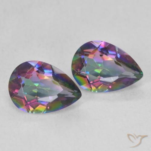 Shop natural 1.25ct マルチカラー ミスティッククォーツ gems, 洋梨の形, from ブラジル at GemSelect. In stock, global shipping!