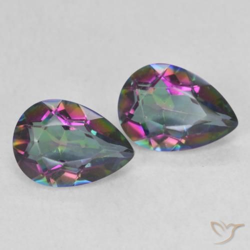 Shop natural 1.22ct マルチカラー ミスティッククォーツ gems, 洋梨の形, from ブラジル at GemSelect. In stock, global shipping!