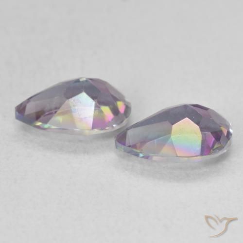 Shop natural 1.24ct マルチカラー ミスティッククォーツ gems, 洋梨の形, from ブラジル at GemSelect. In stock, global shipping!