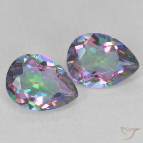 Shop natural 2.09ct マルチカラー ミスティッククォーツ gems, 洋梨の形, from ブラジル at GemSelect. In stock, global shipping!