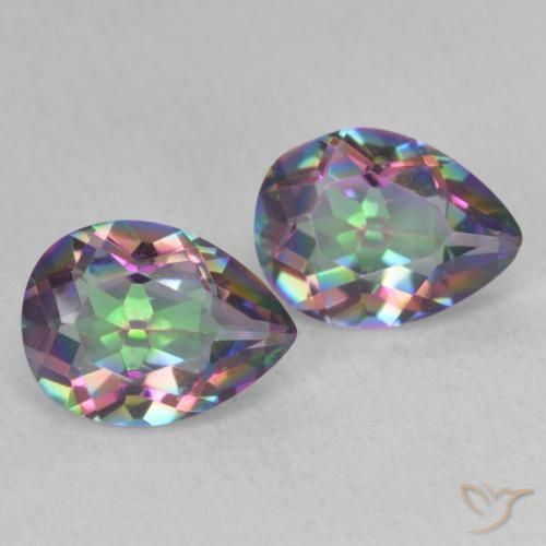 Shop natural 2.19ct マルチカラー ミスティッククォーツ gems, 洋梨の形, from ブラジル at GemSelect. In stock, global shipping!