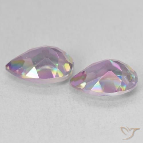 Shop natural 2.19ct マルチカラー ミスティッククォーツ gems, 洋梨の形, from ブラジル at GemSelect. In stock, global shipping!