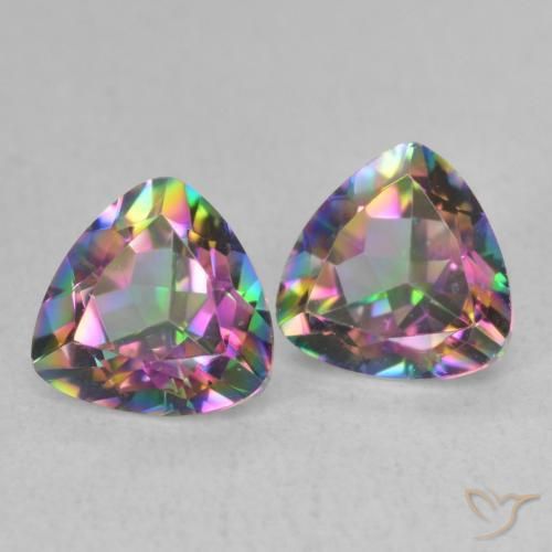 Shop natural 1.53ct マルチカラー ミスティッククォーツ gems, トリリオン, from ブラジル at GemSelect. In stock, global shipping!