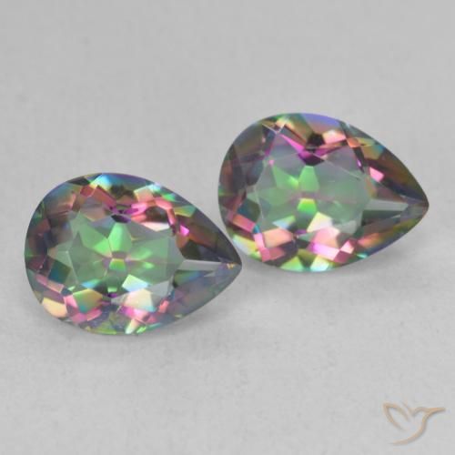 Shop natural 2.27ct マルチカラー ミスティッククォーツ gems, 洋梨の形, from ブラジル at GemSelect. In stock, global shipping!
