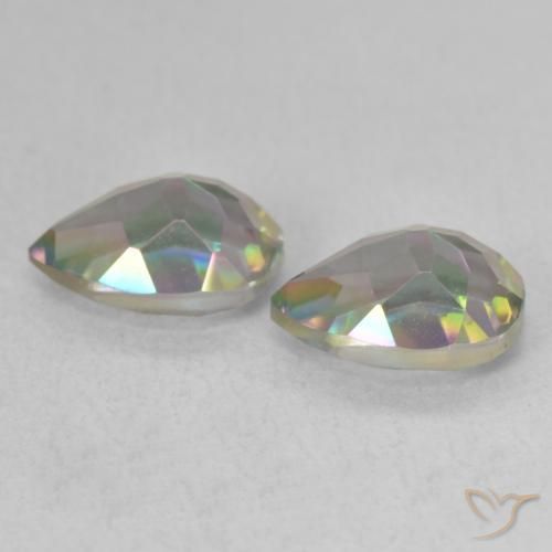 Shop natural 2.27ct マルチカラー ミスティッククォーツ gems, 洋梨の形, from ブラジル at GemSelect. In stock, global shipping!