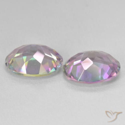Shop natural 6.11ct マルチカラー ミスティッククォーツ gems, 楕円形, from ブラジル at GemSelect. In stock, global shipping!