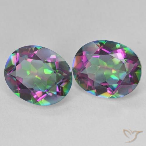 Shop natural 6.90ct マルチカラー ミスティッククォーツ gems, 楕円形, from ブラジル at GemSelect. In stock, global shipping!