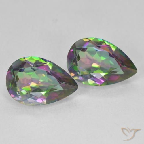 Shop natural 5.87ct マルチカラー ミスティッククォーツ gems, 洋梨の形, from ブラジル at GemSelect. In stock, global shipping!