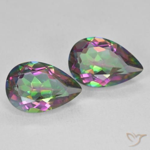 Shop natural 5.93ct マルチカラー ミスティッククォーツ gems, 洋梨の形, from ブラジル at GemSelect. In stock, global shipping!
