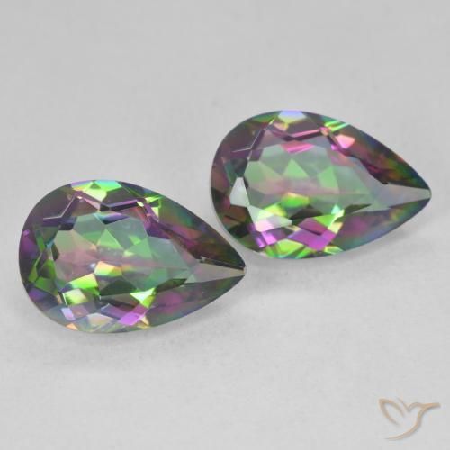 Shop natural 5.78ct マルチカラー ミスティッククォーツ gems, 洋梨の形, from ブラジル at GemSelect. In stock, global shipping!