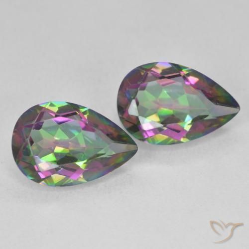 Shop natural 5.79ct マルチカラー ミスティッククォーツ gems, 洋梨の形, from ブラジル at GemSelect. In stock, global shipping!