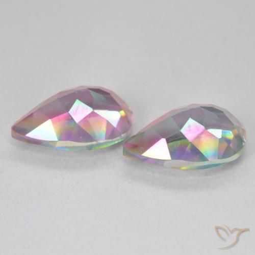 Shop natural 6.03ct マルチカラー ミスティッククォーツ gems, 洋梨の形, from ブラジル at GemSelect. In stock, global shipping!
