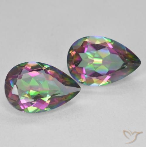 Shop natural 5.73ct マルチカラー ミスティッククォーツ gems, 洋梨の形, from ブラジル at GemSelect. In stock, global shipping!