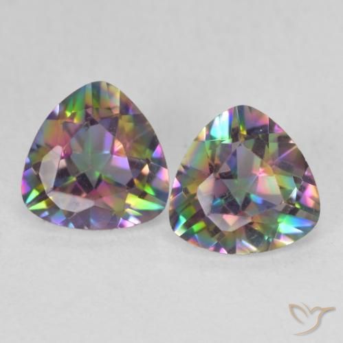Shop natural 1.35ct マルチカラー ミスティッククォーツ gems, トリリオン, from ブラジル at GemSelect. In stock, global shipping!