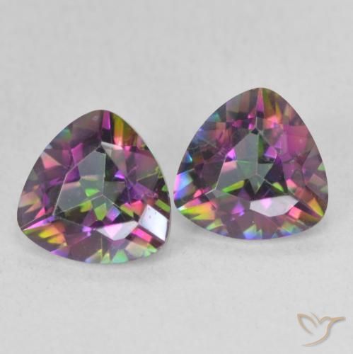 Shop natural 1.35ct マルチカラー ミスティッククォーツ gems, トリリオン, from ブラジル at GemSelect. In stock, global shipping!