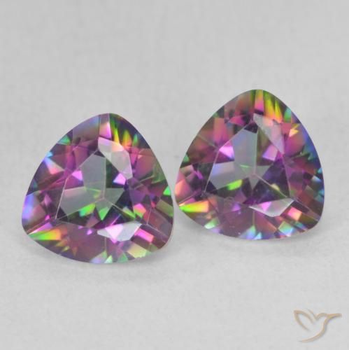 Shop natural 1.37ct マルチカラー ミスティッククォーツ gems, トリリオン, from ブラジル at GemSelect. In stock, global shipping!