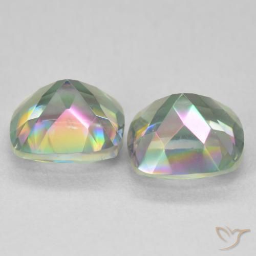 Shop natural 2.80ct マルチカラー ミスティッククォーツ gems, クッション, from ブラジル at GemSelect. In stock, global shipping!