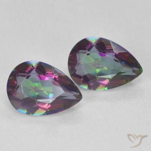 Shop natural 1.26ct マルチカラー ミスティッククォーツ gems, 洋梨の形, from ブラジル at GemSelect. In stock, global shipping!