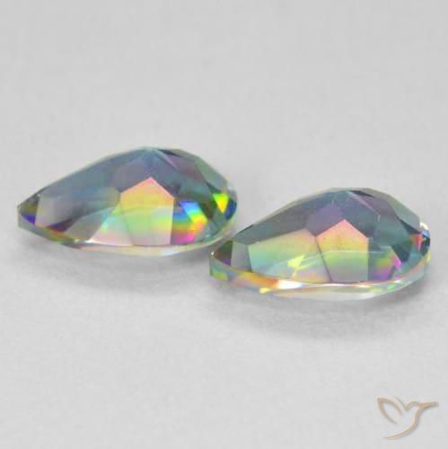 Shop natural 1.26ct マルチカラー ミスティッククォーツ gems, 洋梨の形, from ブラジル at GemSelect. In stock, global shipping!