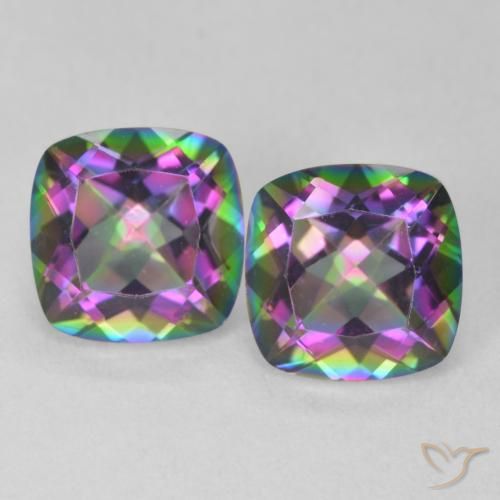 自然派の商品を探す 2.81ct マルチカラー ミスティッククォーツ 宝石, クッションカット, ブラジル からGemSelectで. 在庫あり、世界各国へ発送!