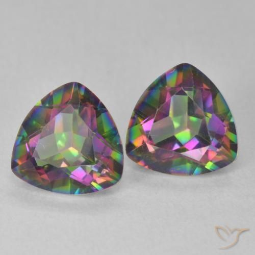 Shop natural 2.29ct マルチカラー ミスティッククォーツ gems, トリリオン, from ブラジル at GemSelect. In stock, global shipping!