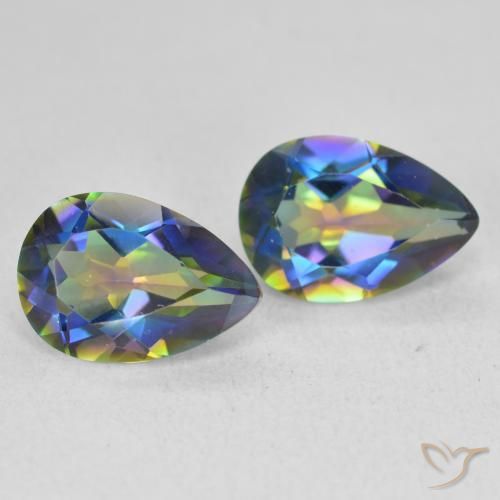 Shop natural 3.72ct マルチカラー ミスティッククォーツ gems, 洋梨の形, from ブラジル at GemSelect. In stock, global shipping!