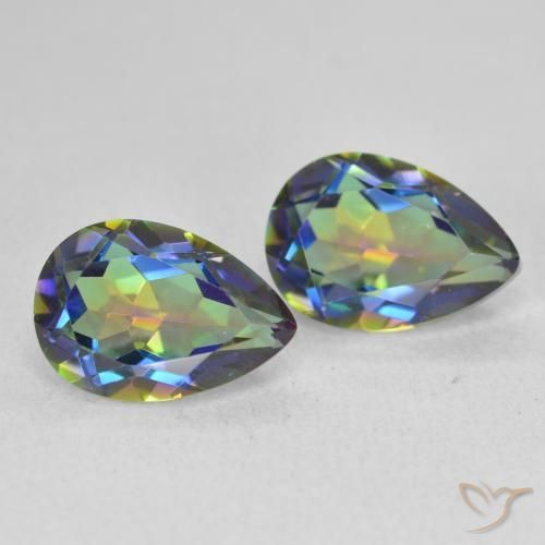 Shop natural 3.76ct マルチカラー ミスティッククォーツ gems, 洋梨の形, from ブラジル at GemSelect. In stock, global shipping!