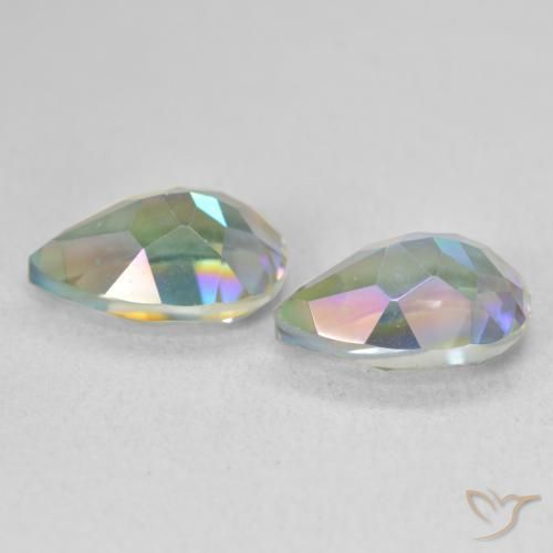 Shop natural 3.76ct マルチカラー ミスティッククォーツ gems, 洋梨の形, from ブラジル at GemSelect. In stock, global shipping!