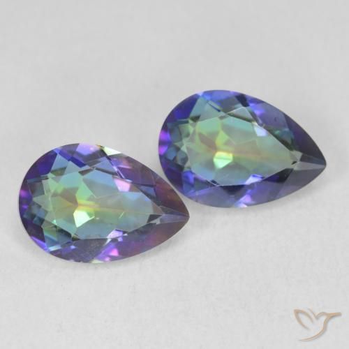 Shop natural 3.45ct マルチカラー ミスティッククォーツ gems, 洋梨の形, from ブラジル at GemSelect. In stock, global shipping!