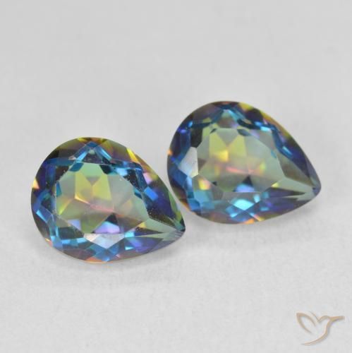 Shop natural 3.34ct マルチカラー ミスティッククォーツ gems, 洋梨の形, from ブラジル at GemSelect. In stock, global shipping!