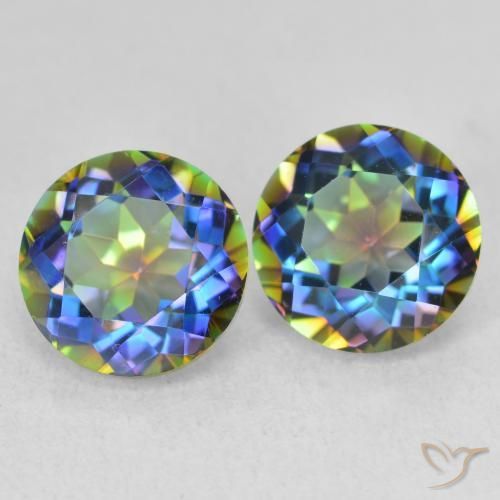 Shop natural 3.93ct マルチカラー ミスティッククォーツ gems, ラウンド, from ブラジル at GemSelect. In stock, global shipping!