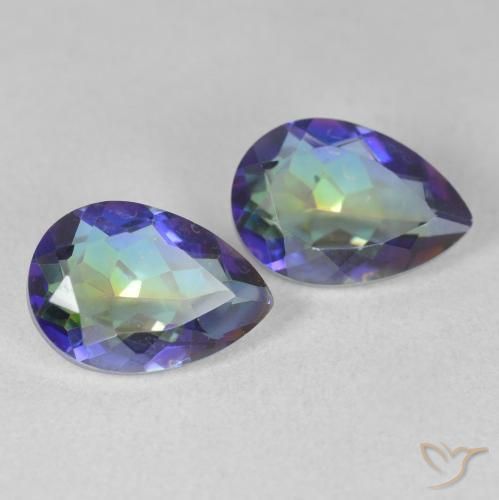 Shop natural 3.48ct マルチカラー ミスティッククォーツ gems, 洋梨の形, from ブラジル at GemSelect. In stock, global shipping!