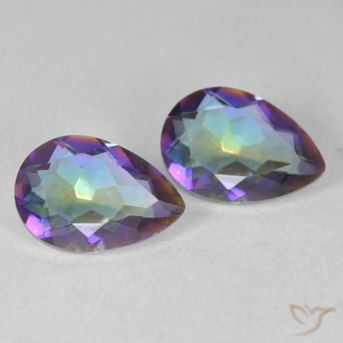 Shop natural 3.42ct マルチカラー ミスティッククォーツ gems, 洋梨の形, from ブラジル at GemSelect. In stock, global shipping!