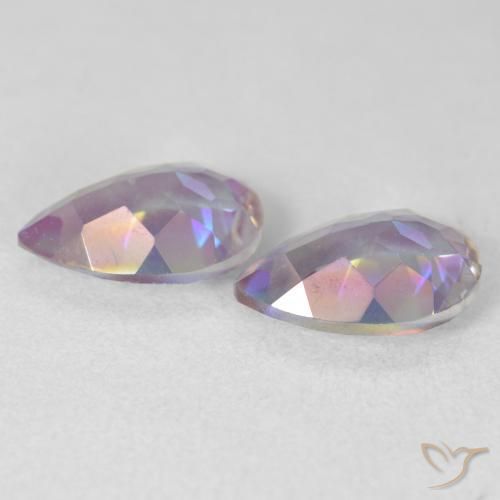Shop natural 3.37ct マルチカラー ミスティッククォーツ gems, 洋梨の形, from ブラジル at GemSelect. In stock, global shipping!