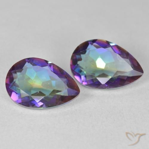 Shop natural 3.45ct マルチカラー ミスティッククォーツ gems, 洋梨の形, from ブラジル at GemSelect. In stock, global shipping!