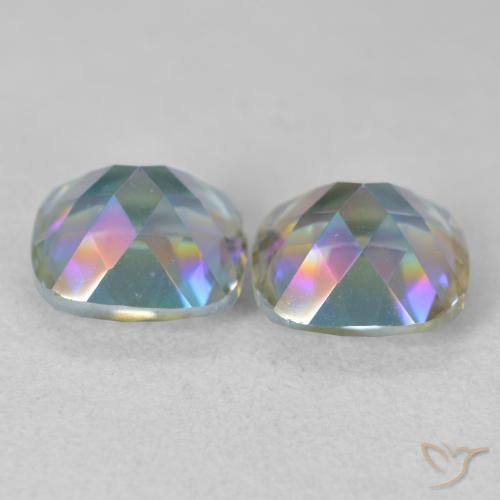 Shop natural 4.04ct マルチカラー ミスティッククォーツ gems, クッション, from ブラジル at GemSelect. In stock, global shipping!