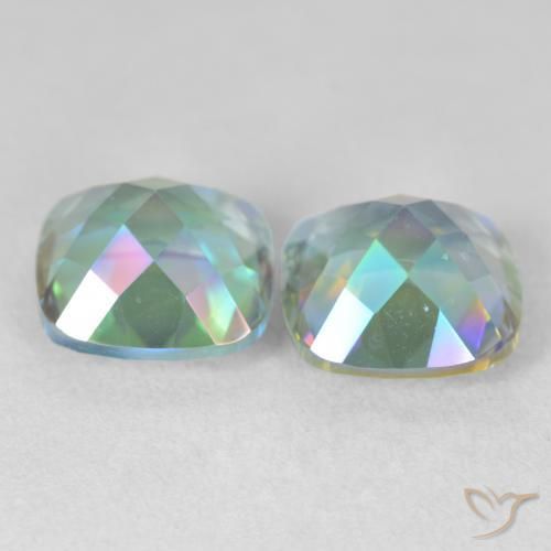 Shop natural 8.37ct マルチカラー ミスティッククォーツ gems, クッション, from ブラジル at GemSelect. In stock, global shipping!