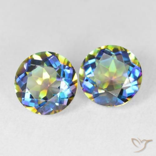 Shop natural 3.84ct マルチカラー ミスティッククォーツ gems, ラウンド, from ブラジル at GemSelect. In stock, global shipping!