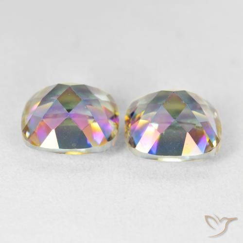 Shop natural 8.51ct マルチカラー ミスティッククォーツ gems, クッション, from ブラジル at GemSelect. In stock, global shipping!
