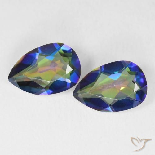 Shop natural 5.00ct マルチカラー ミスティッククォーツ gems, 洋梨の形, from ブラジル at GemSelect. In stock, global shipping!