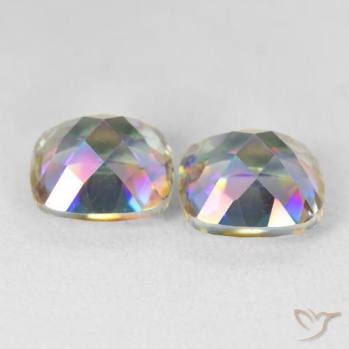 Shop natural 8.51ct マルチカラー ミスティッククォーツ gems, クッション, from ブラジル at GemSelect. In stock, global shipping!